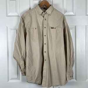 Carhartt vintage long sleeve button down, men’s L